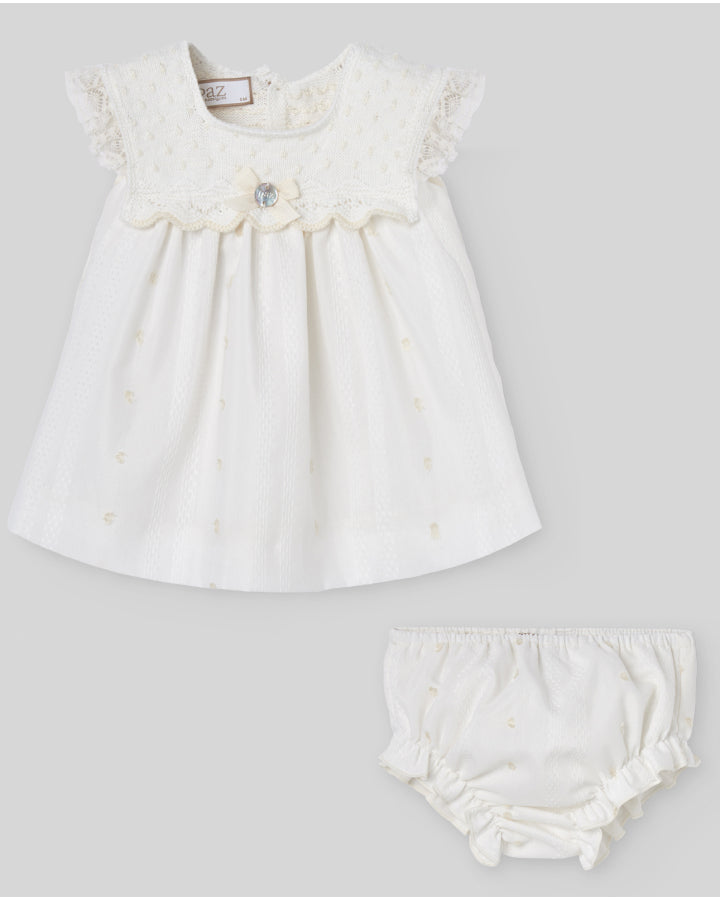 Conjunto Vestido Corto + Braga "PAZ V26"