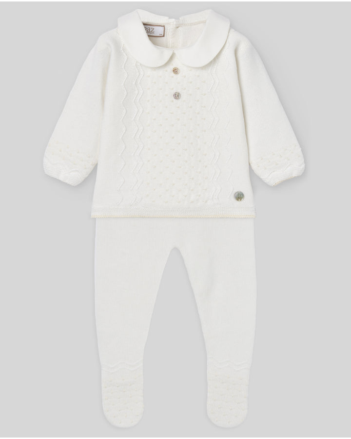 Conjunto Jubon (cuello redondo) + Polaina "V26"