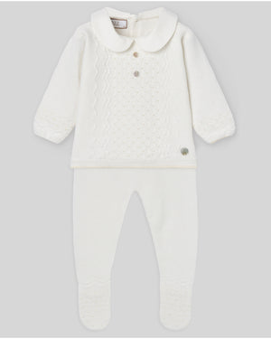 Conjunto Jubon (cuello redondo) + Polaina "V26"