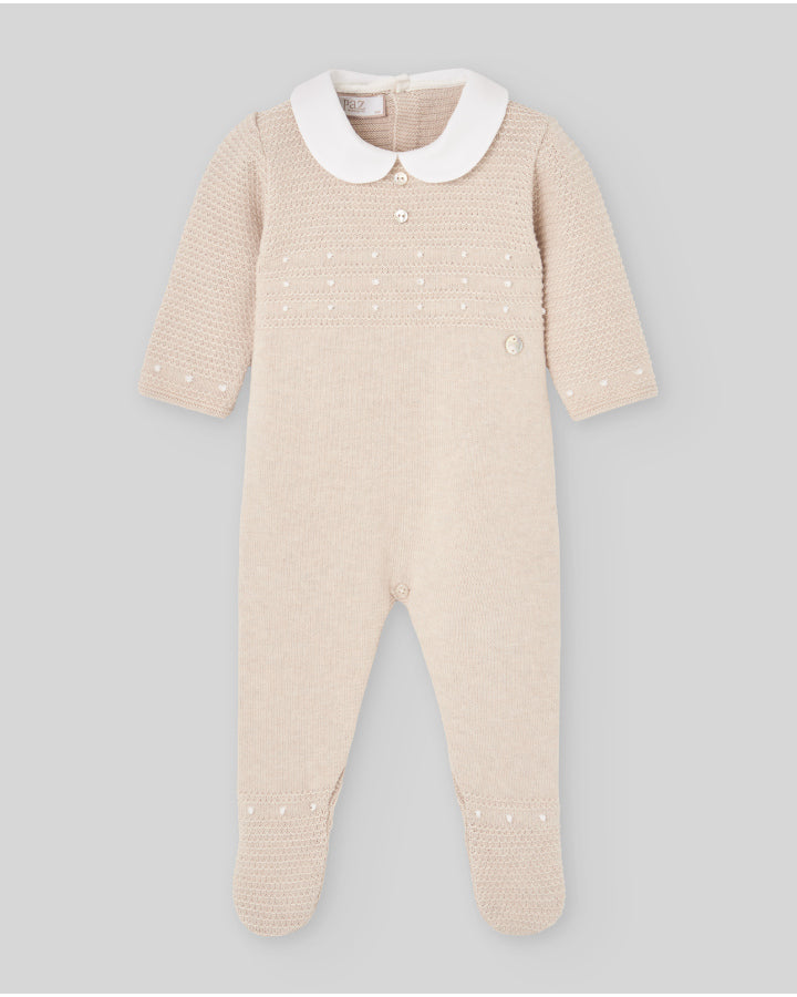 Pelele punto c/pie "NECTAR"