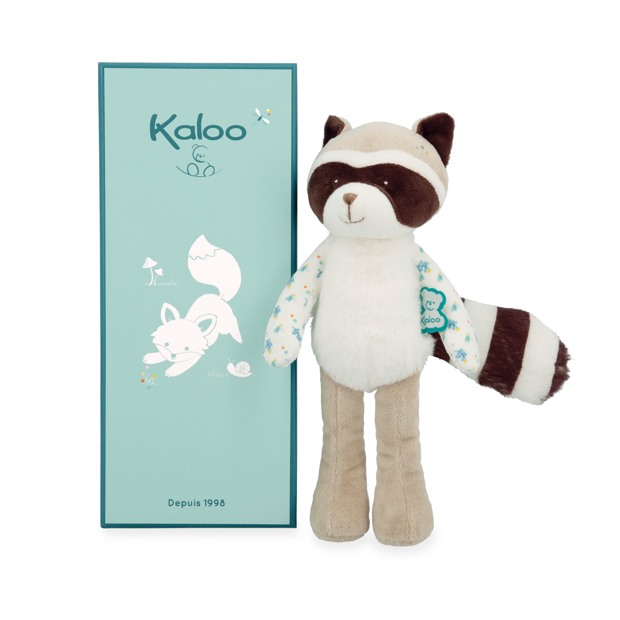 Peluche mapache gastón 25 cm Kaloo