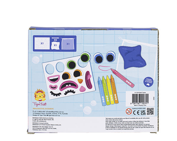 Juego Creativo para el Baño Bath Faces Tiger Tribe