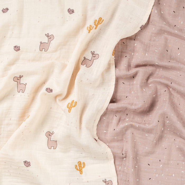 Pack de 2 paños para eructar Tini Farm Done by Deer