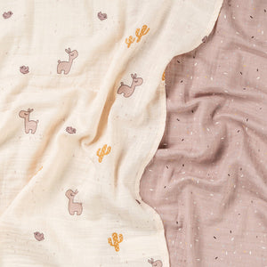 Pack de 2 paños para eructar Tini Farm Done by Deer