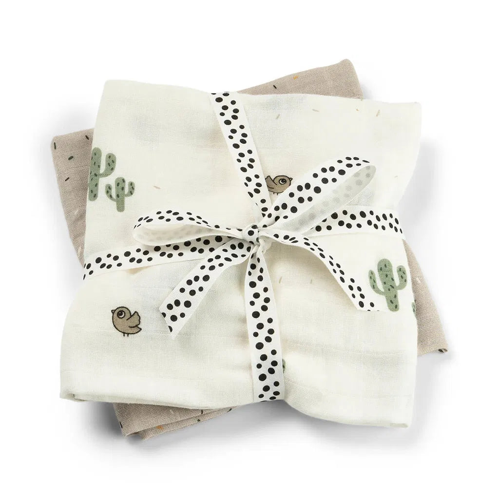 Pack de 2 paños para eructar Tini Farm Done by Deer