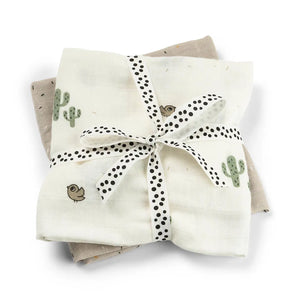 Pack de 2 paños para eructar Tini Farm Done by Deer