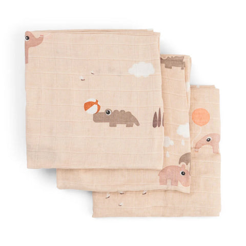 Pack de 3 Muselinas Playground