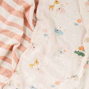 Pack de 2 paños para eructar Celebration Done by Deer