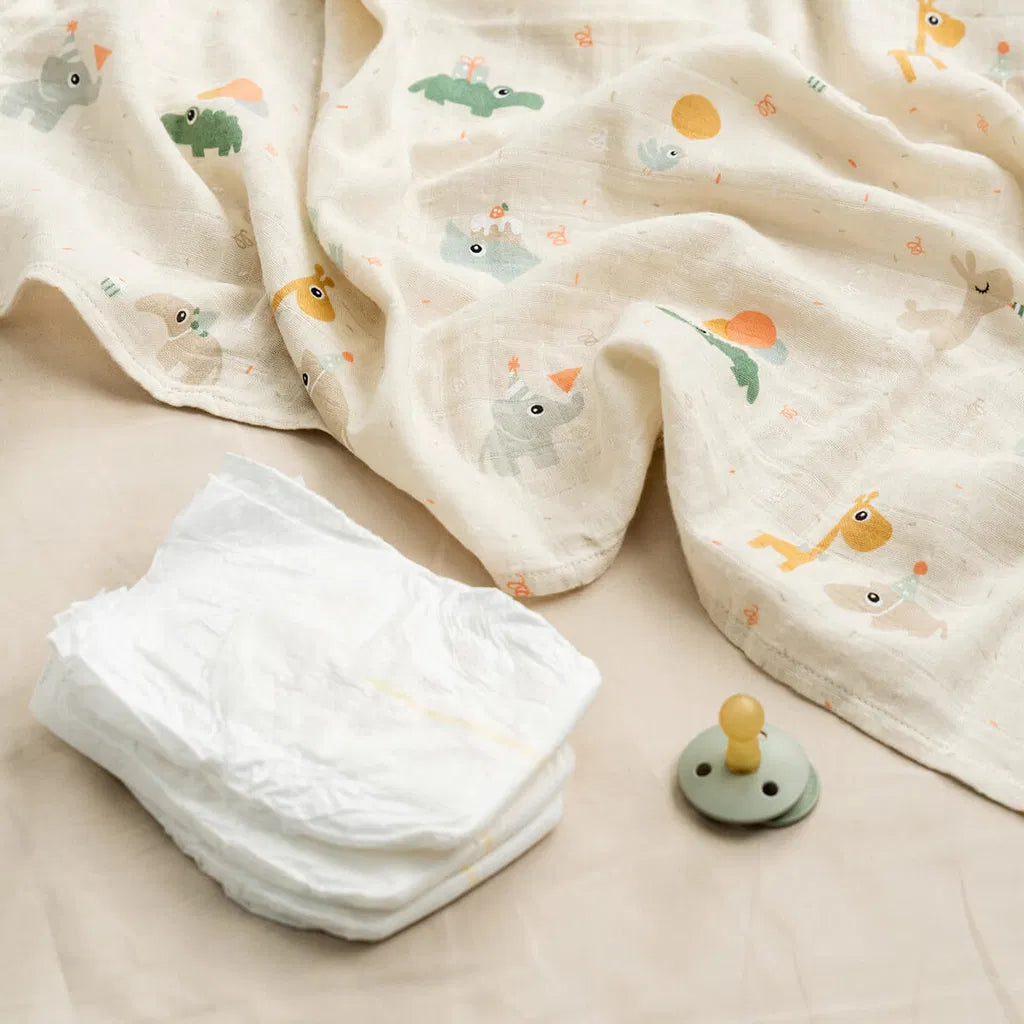 Pack de 2 paños para eructar Celebration Done by Deer