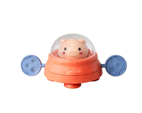Nave espacial con cerdito para baño Tiger Tribe