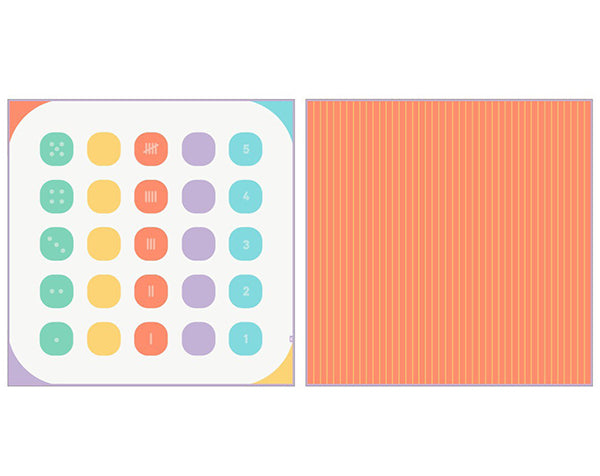 Toalla de juego “Balancing game" Doble cara y multifunción Quut