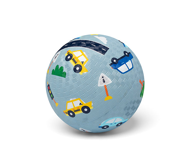 Pelota de goma Coches 13 cm Little L
