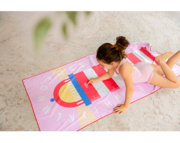 Toalla de juego “Lighthouse” Doble cara y multifunción Quut