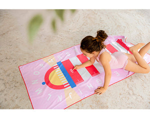 Toalla de juego “Lighthouse” Doble cara y multifunción Quut