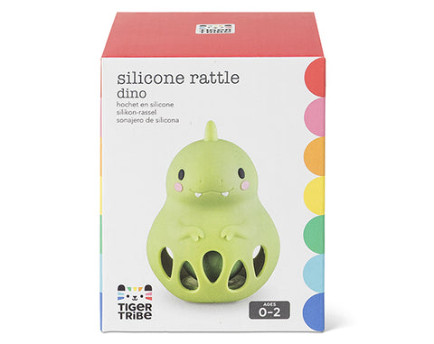 Sonajero de Silicona Dino Tiger Tribe