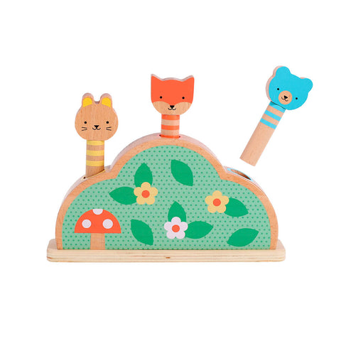 Juguete de madera Pop-up Pequeños amigos (PTC698)