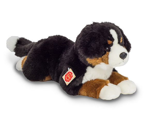 Peluche Perro de Montaña de Berna Tumbado 40 cm Teddy Hermann