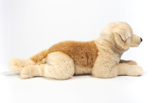 Peluche Golden Retriever Tumbado 60 cm Teddy Hermann