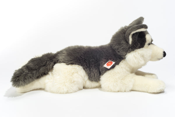 Peluche Husky Tumbado 60 cm Teddy Hermann