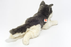 Peluche Husky Tumbado 60 cm Teddy Hermann