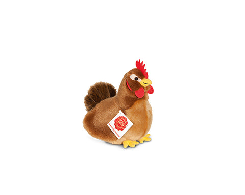Peluche Gallina Marrón 16 cm Teddy Hermann