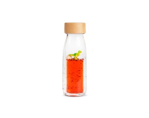 Botella sensorial Move Bottle T-Rex Petit Boum — imagen 1