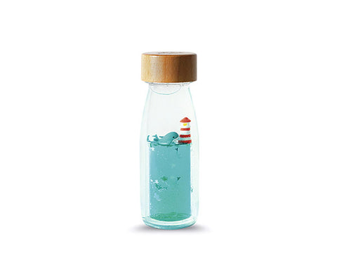 Botella sensorial Move Bottle Whale Calm Petit Boum — imagen 1