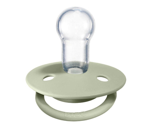 2 Chupetes BIBS De Lux Ivory/Sage Silicona