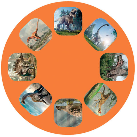 Proyector con diapositivas Dinos Moses