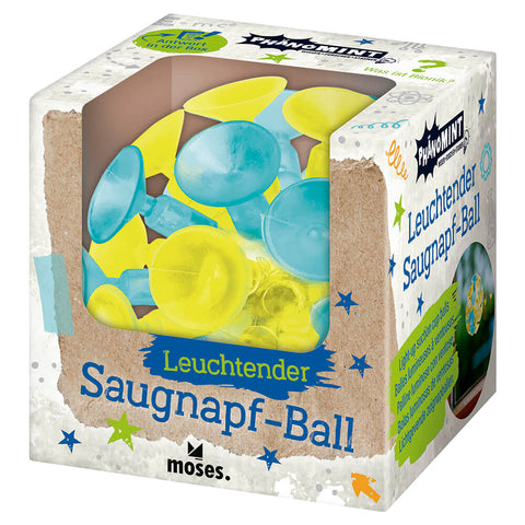 Bola luminosa con ventosas Moses