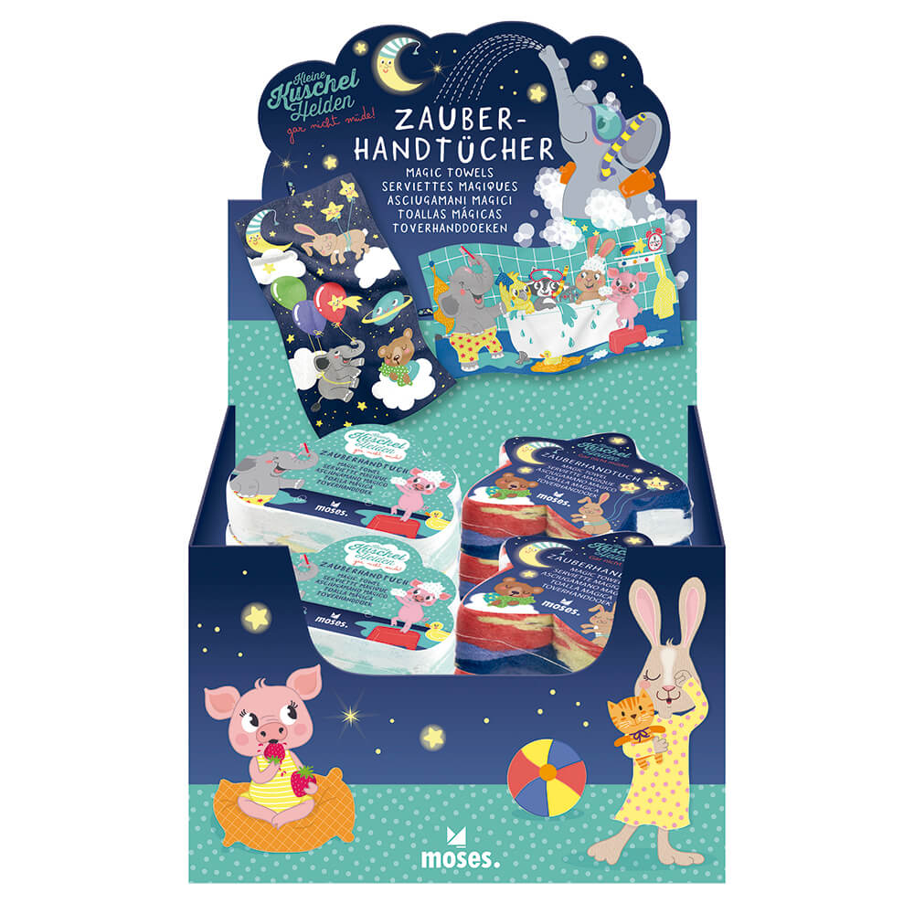 Toalla mágica “Vamos a la cama” Moses