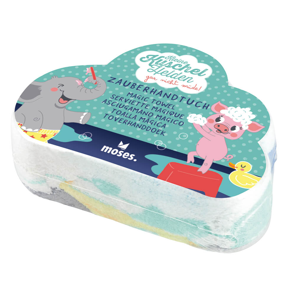 Toalla mágica “Vamos a la cama” Moses
