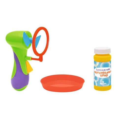 Máquina de pompas de jabón infantil Moses