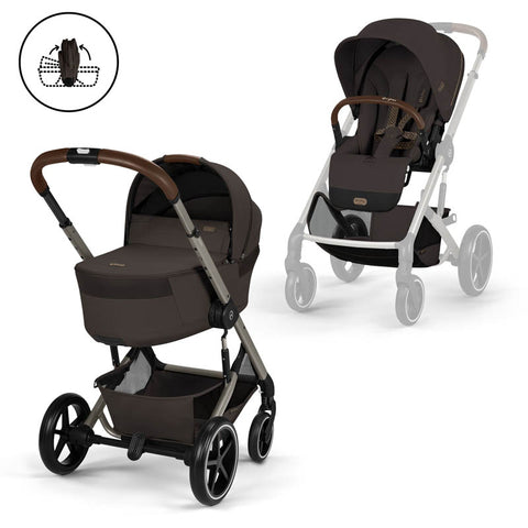 Cochecito Cybex Balios S Lux 2026 + Capazo Plegable