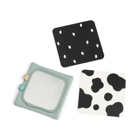 Portatarjetas de contraste para bebé Tiny Farm