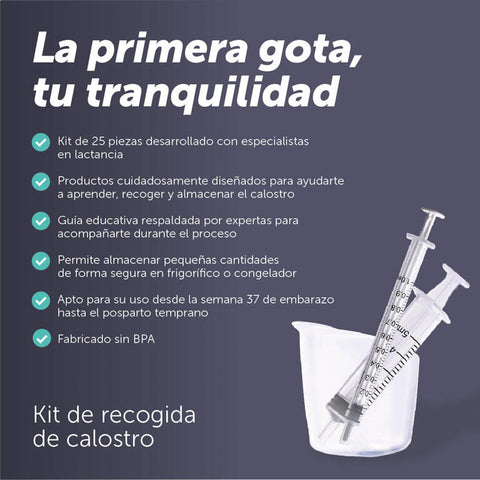 Kit Recolector de Calostro Elvie