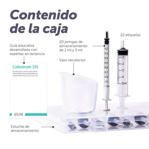 Kit Recolector de Calostro Elvie