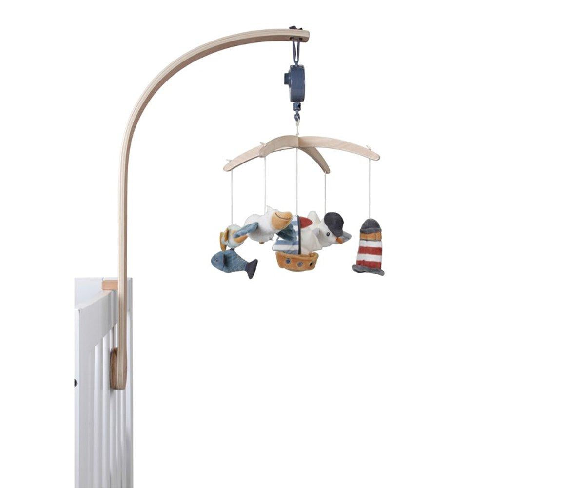 Móvil musical de madera Sailors Bay