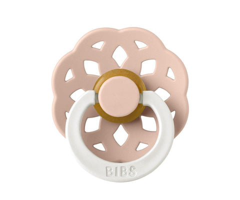 2 Chupetes BIBS boheme nocturnos blush/vanilla