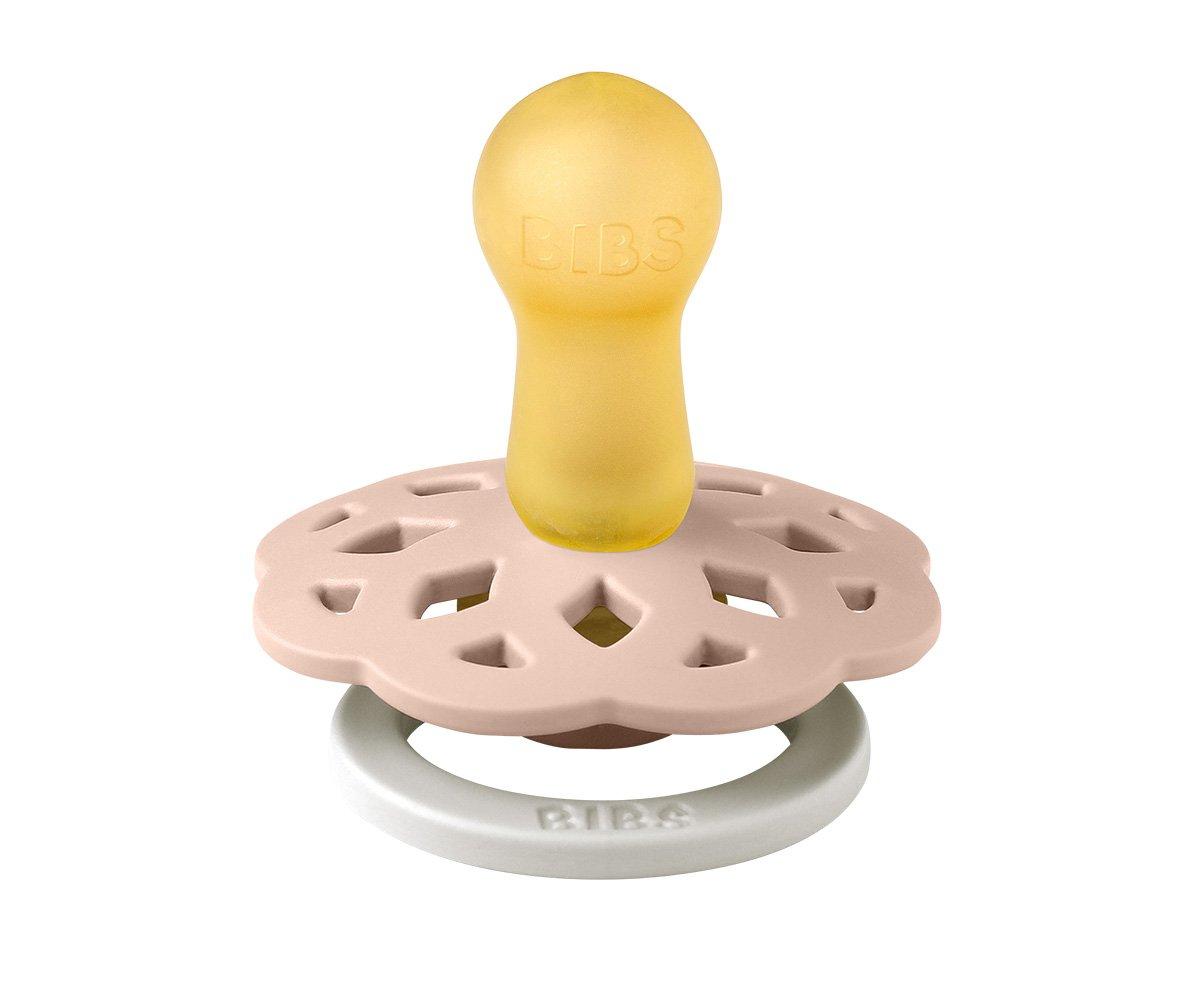 2 Chupetes BIBS boheme nocturnos blush/vanilla