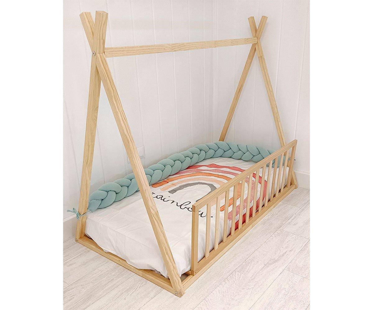 Trenza protector de cuna Algodón Mobo