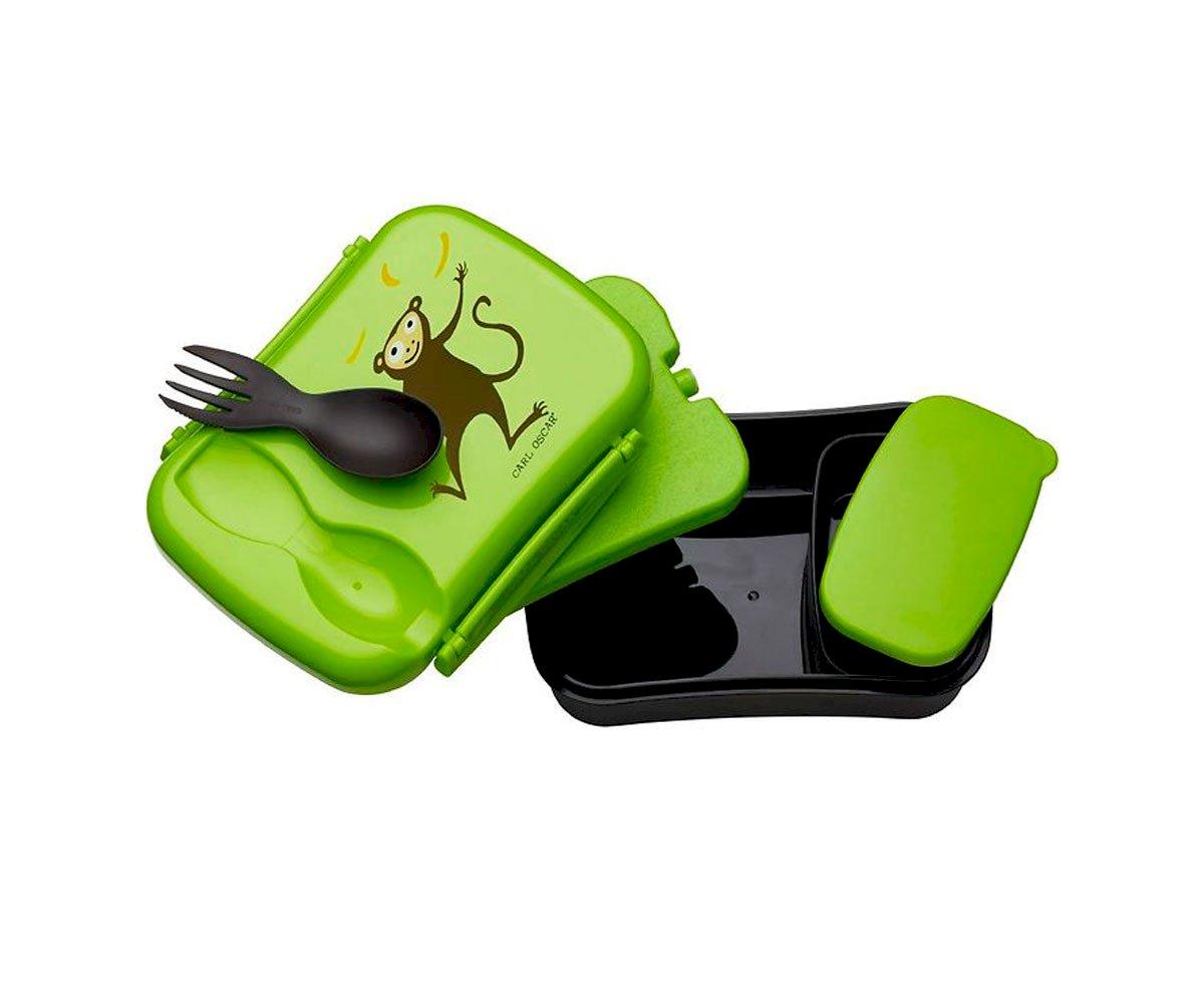 Caja de Almuerzo N'ice Box Kids Mono Lime