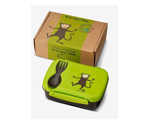 Caja de Almuerzo N'ice Box Kids Mono Lime