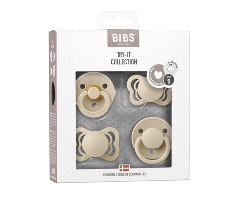 Pack Chupetes BIB Try-It Ivory Vanilla