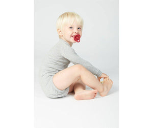 2 Chupetes Nocturnos BIBS Colour Round Vainilla/Blush