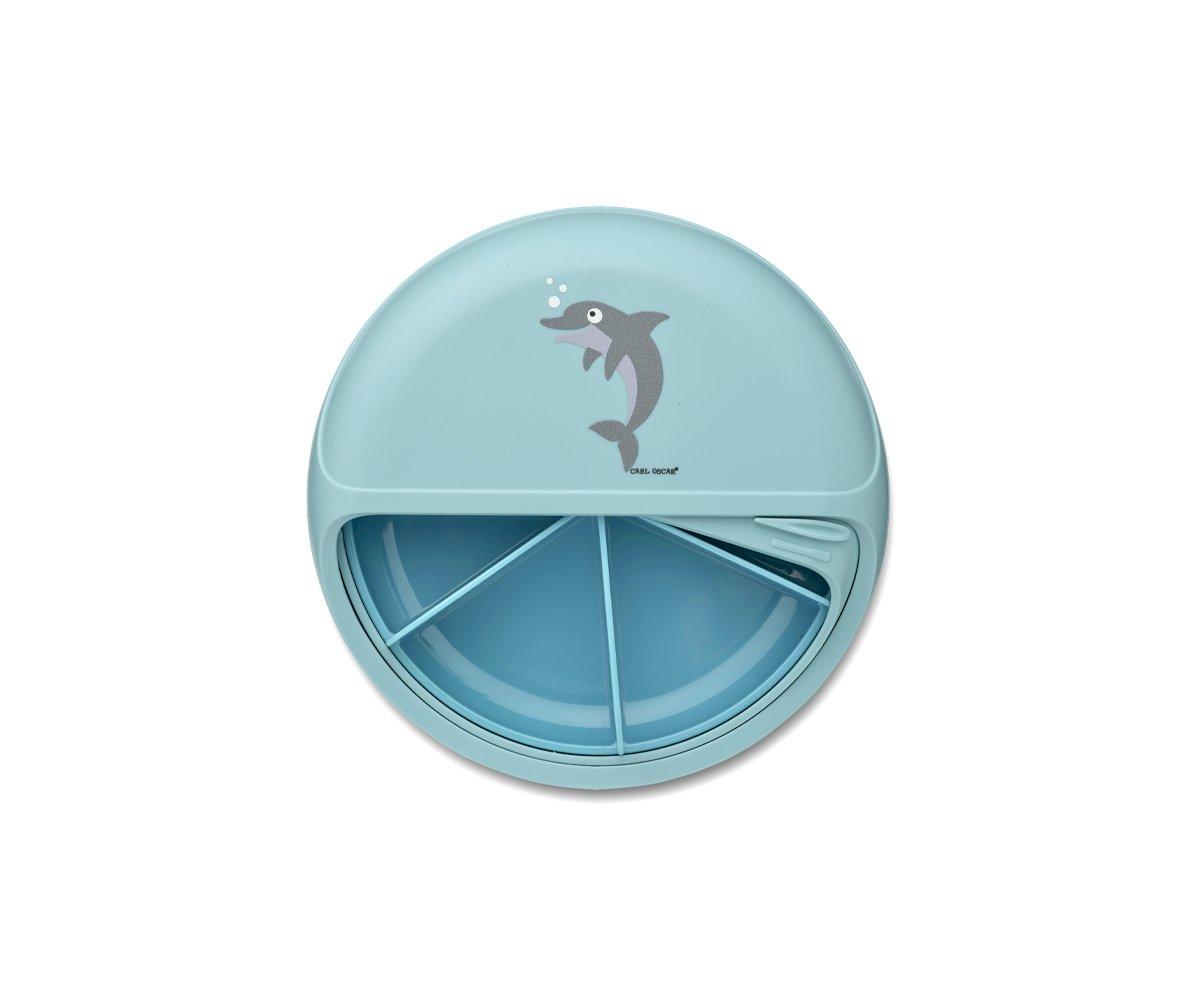 Caja de Almuerzo SnackDisc Blue Dolphin