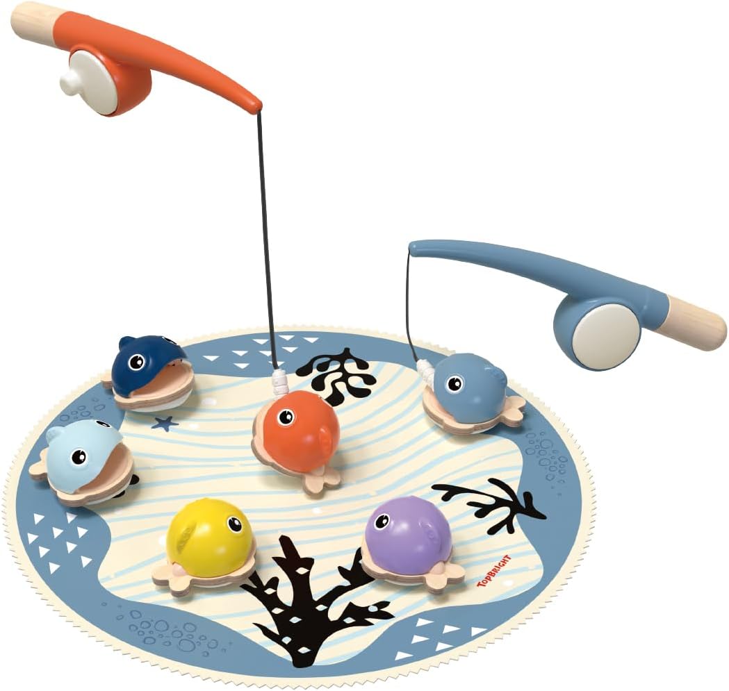 Juego de pesca magnético Topbright Atrapa el Pez
