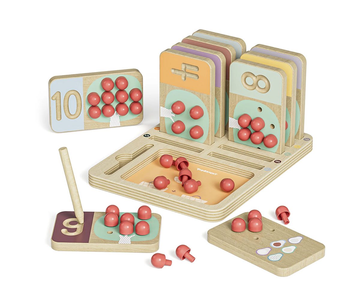 Juego Educativo TopBright Trainer of Fruit Trees Numbers