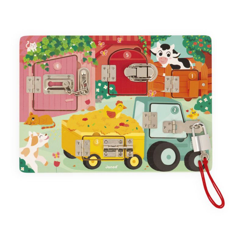 Tablero de Cerraduras - La Granja Janod