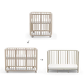Cuna evolutiva Stokke Nighti 3 en 1 Blanco Vainilla — imagen oficial AVIF